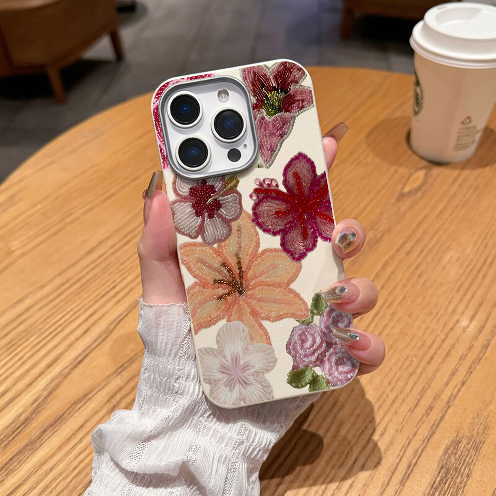 Phone Cases Xiaomi 15 - Luxury Flowers Phone Case For Xiaomi