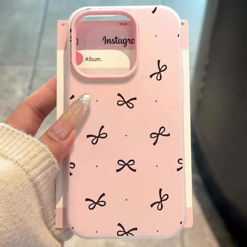 Phone Cases Redmi - Cute Bow Polka Dot INS Phone