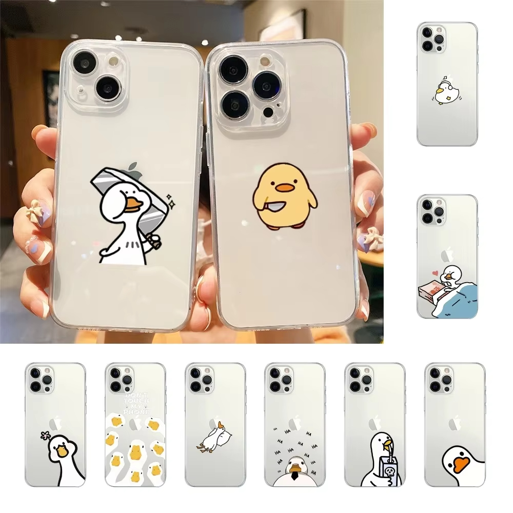 Phone Cases Quirky - Funny Duck Phone Case For iPhone