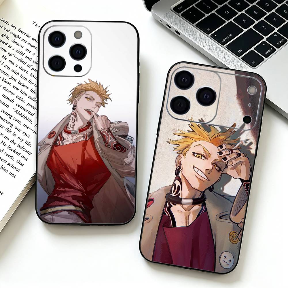 Phone Cases Black - manga Enjin G-Gachiakuta Phone Case For