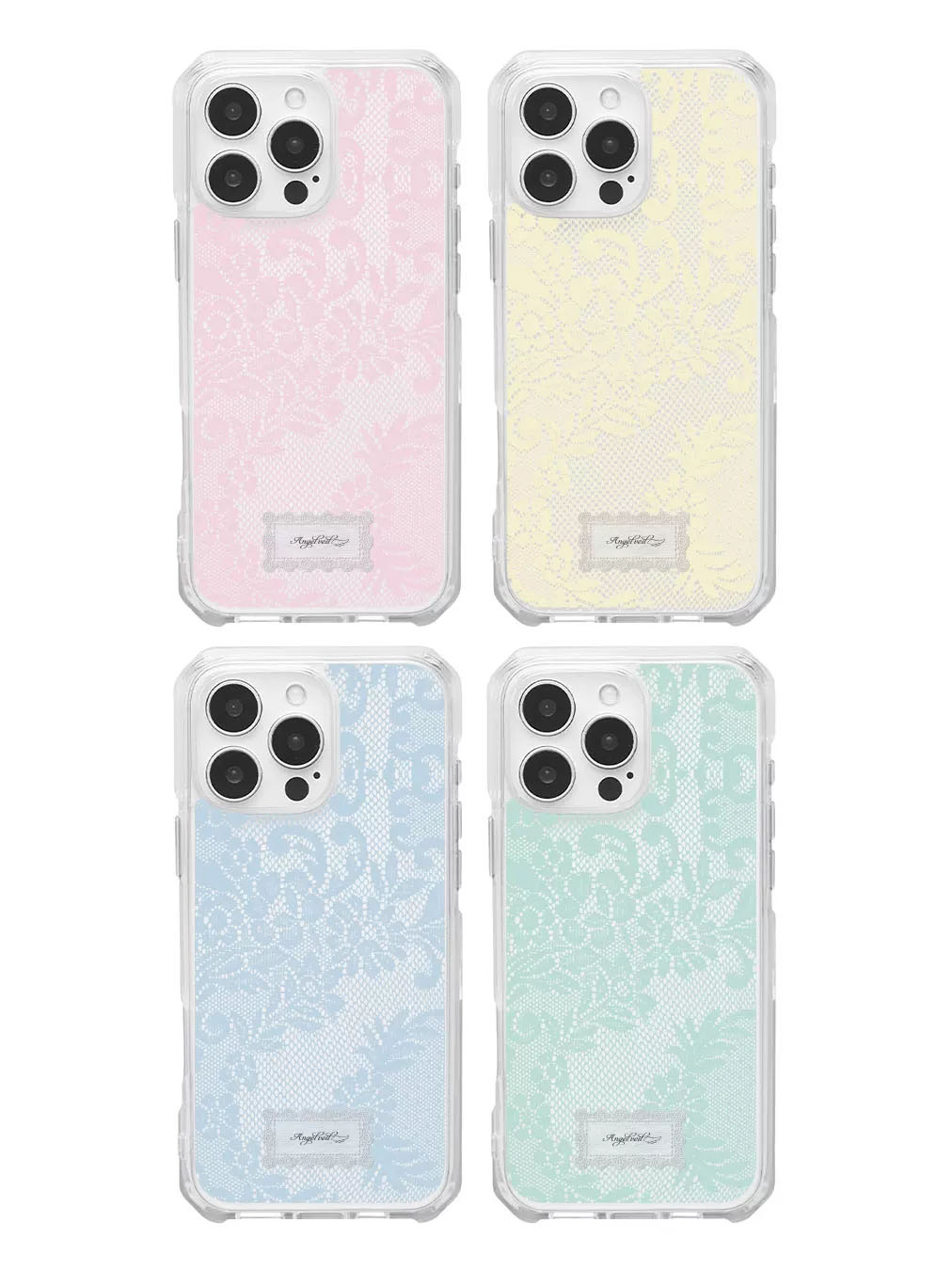 Phone Cases Best - Korean Ins Colored Lace Sweet Girl