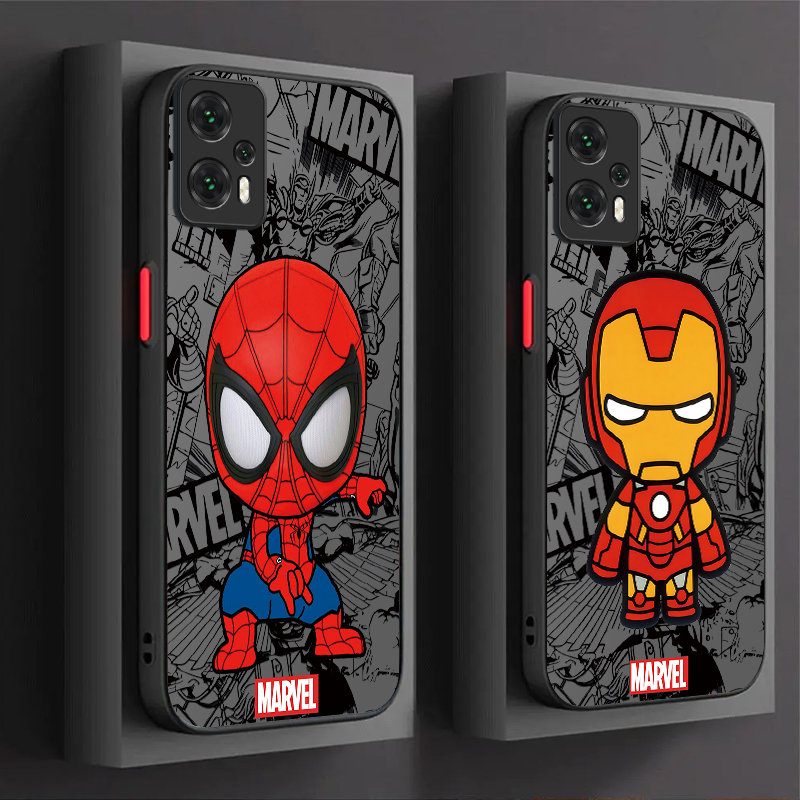 Phone Cases Iphone 14 - Cute Q-version of Marvel Spider-Man Phone