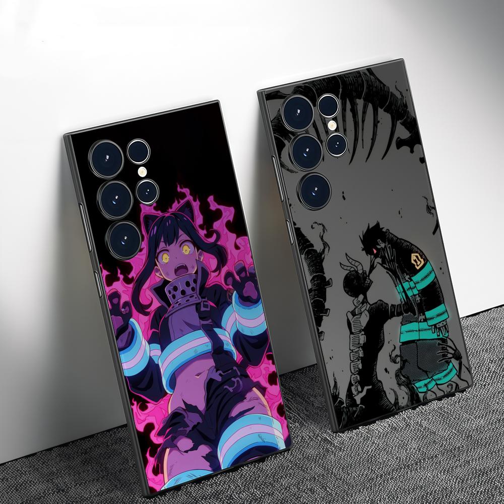 Phone Cases Samsung S24 - Anime F-Fire Force Phone Case For