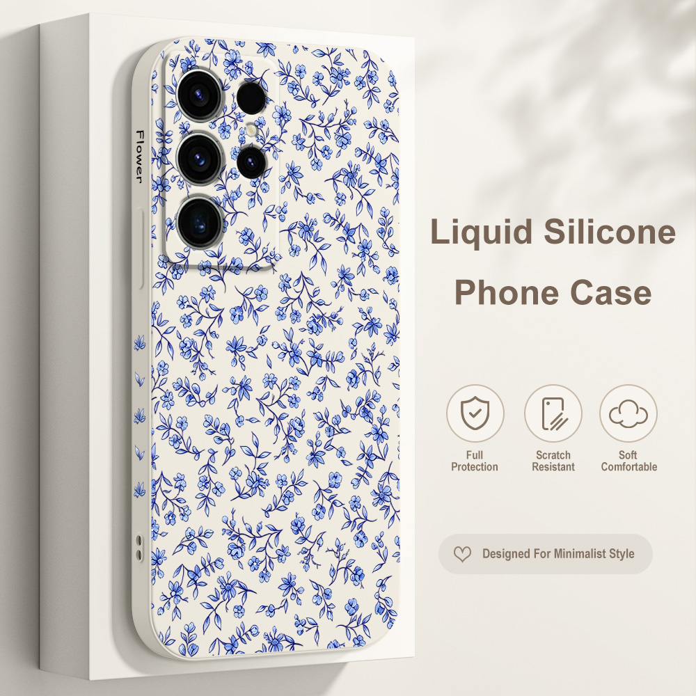 Phone Cases Samsung S25 Fe - Twisted Floral Phone Case For Samsung