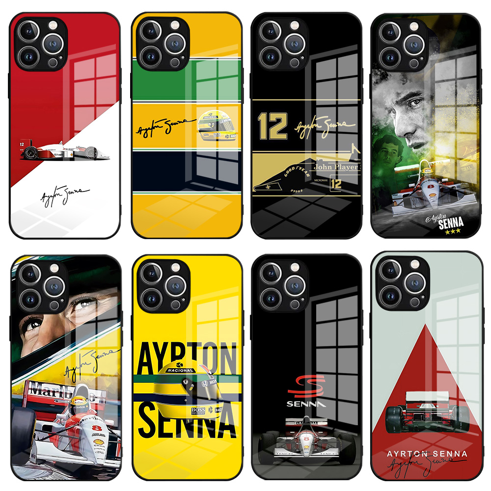 Phone Cases Best - Ayrton Senna F1 Phone Case For