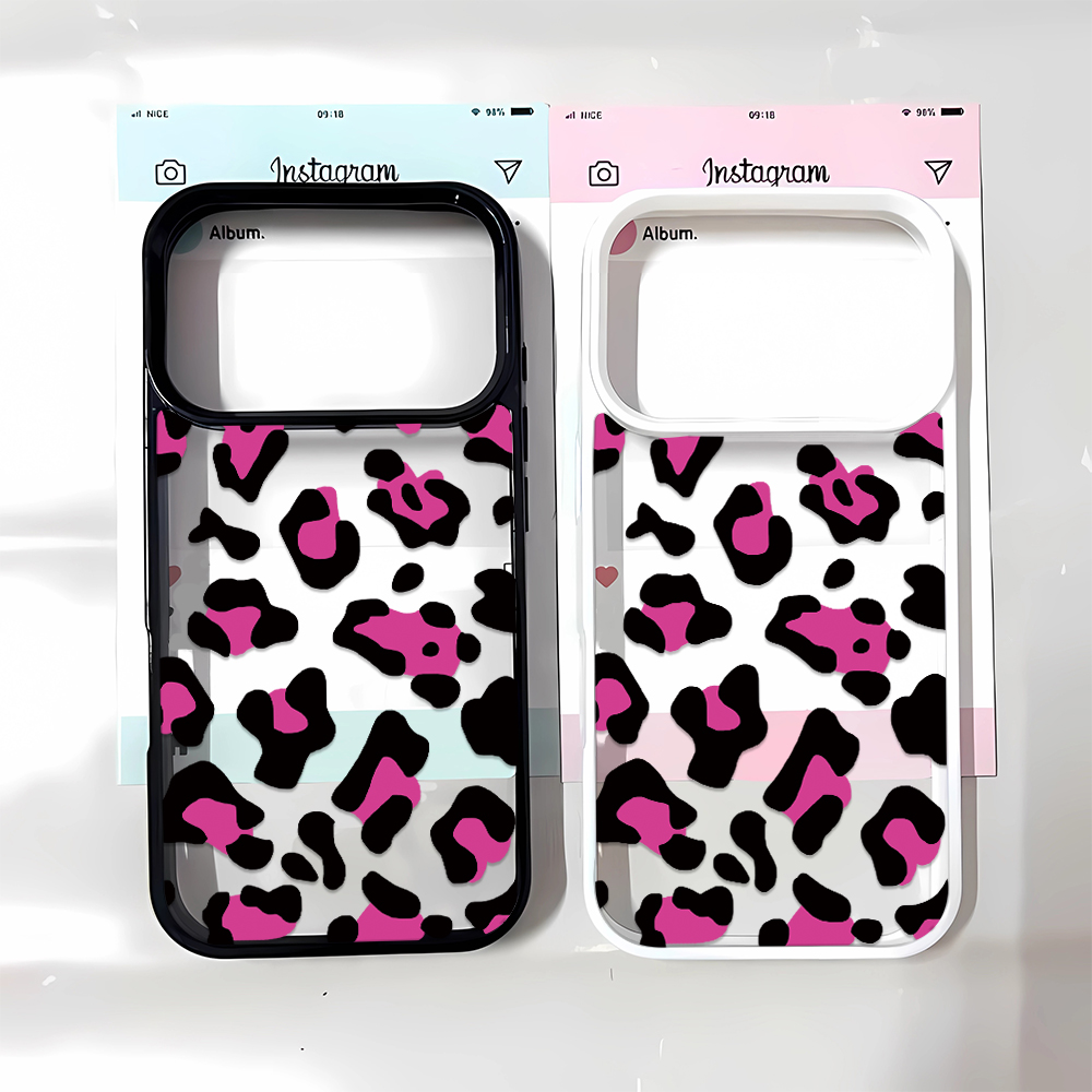 Phone Cases Best - Leopard Pattern Cute Pink Wild Phone