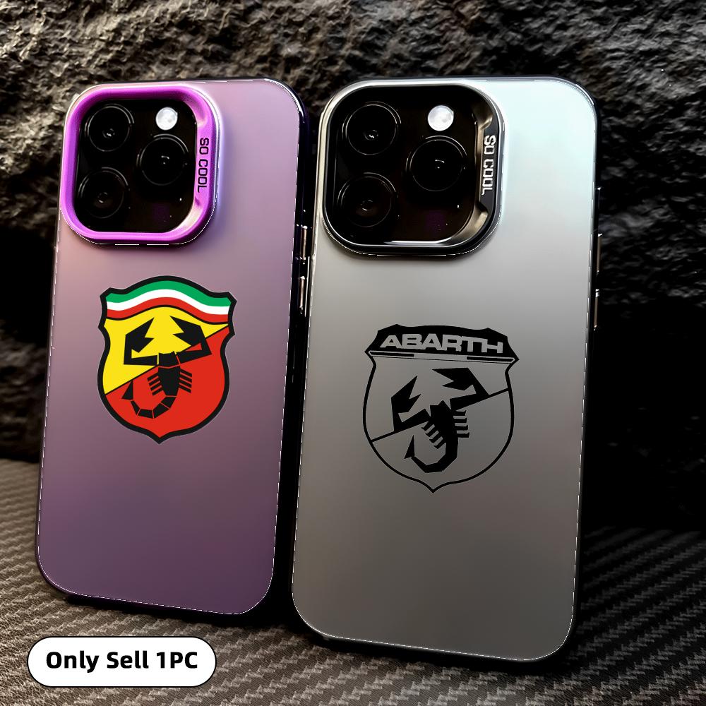 Phone Cases Rugged - A-Abarth Scorpion Phone Case For iPhone