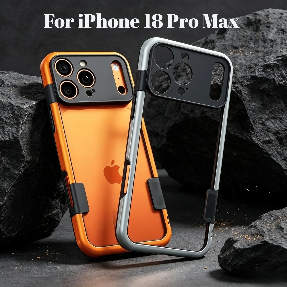 Heat Dissipation Case - Slim Bare-Metal Feel Heat Dissipate Border