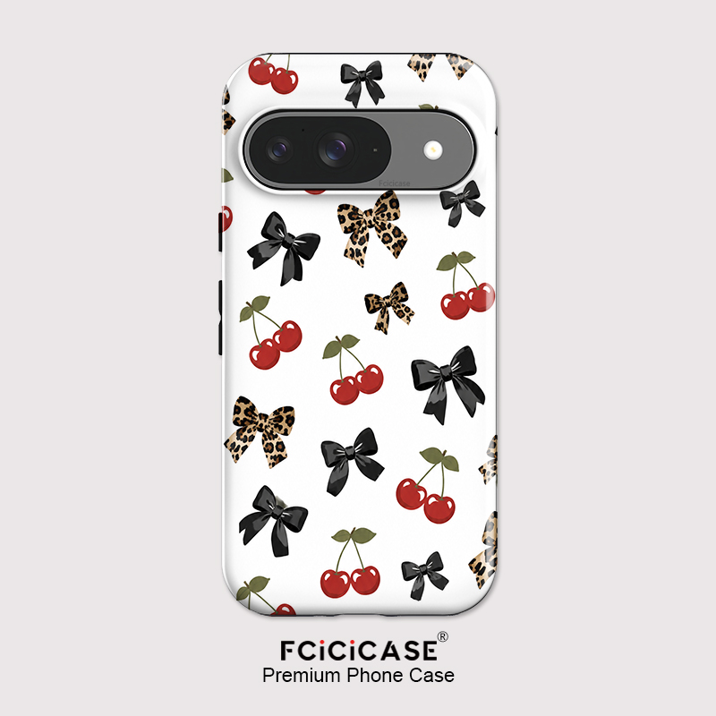 Phone Cases Cherry - Fcicicase Bow Knots Cherry Phone Case