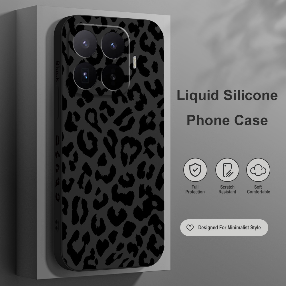Phone Cases Xiaomi 14T - Leopard Print Phone Case For Xiaomi