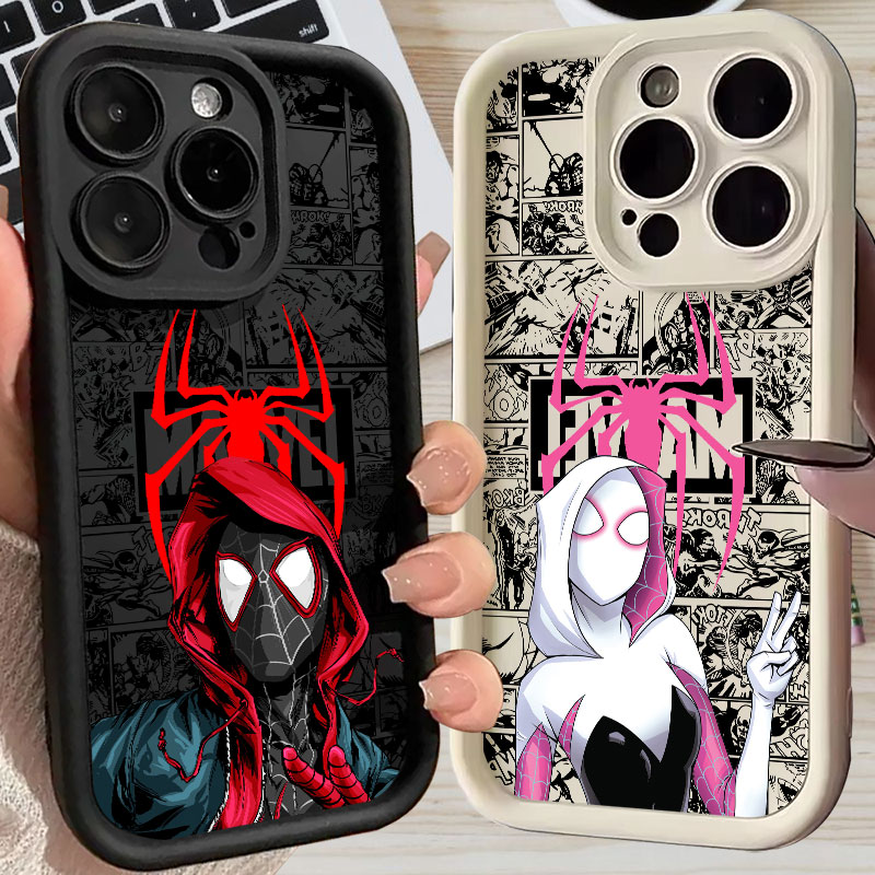 Spiderman Miles Morales Gwen M - Phone Cases Iphone 14 review and price