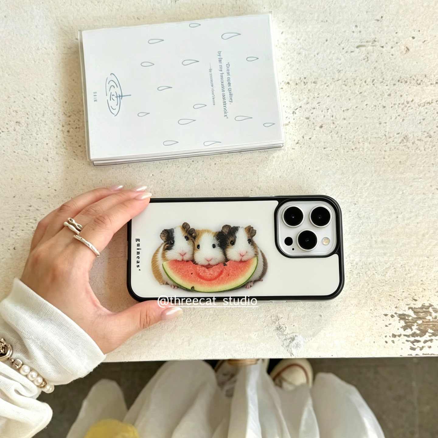 Korean Ins Guinea Pig Eat Wate - Phone Cases Durable review and price