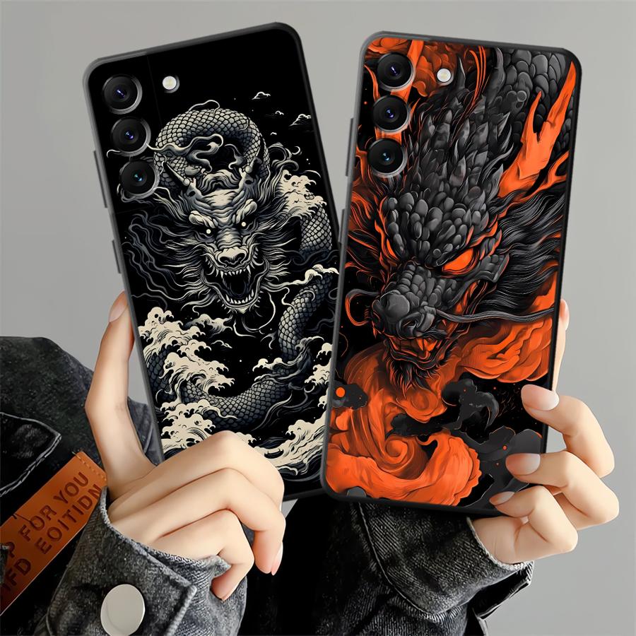 Wave Dragon Art Phone Cover Ca - Phone Cases Art review and price