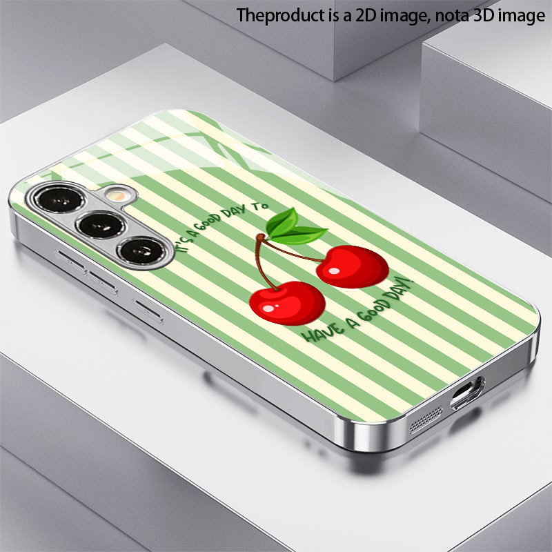 Cherry Stripe Pattern 2D Phone - Phone Cases Cherry review and price
