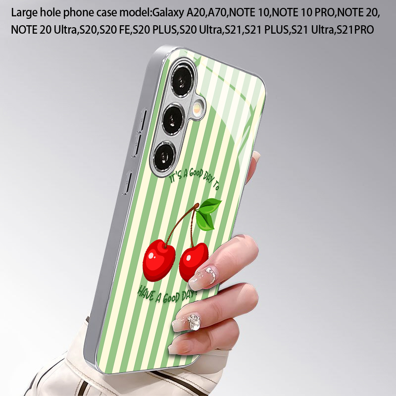 Cherry Stripe Pattern 2D Phone - Phone Cases Cherry review and price