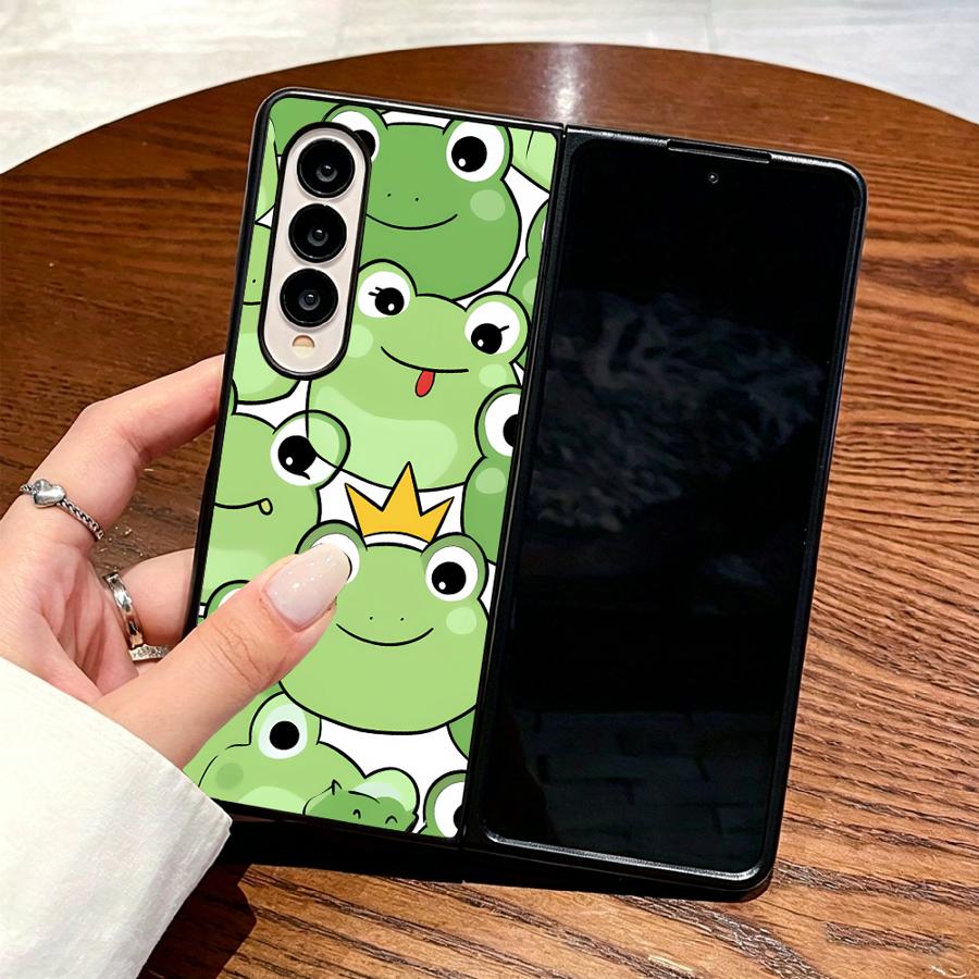 Full Cover Frog Design Phone C - Phone Cases Z Flip 5 review and price