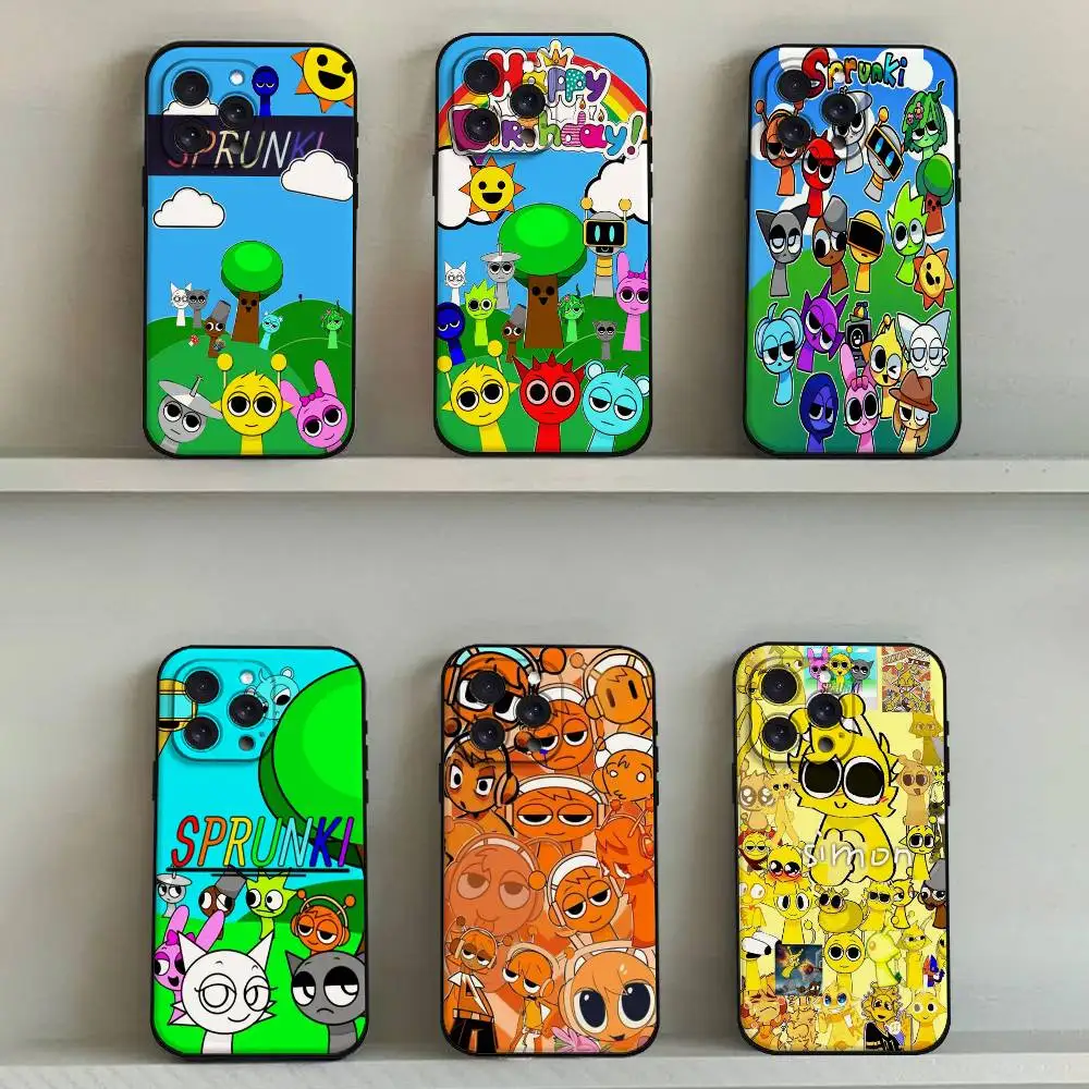 Funny Cartoon Sprunki Phone Ca - Phone Cases Quirky review and price
