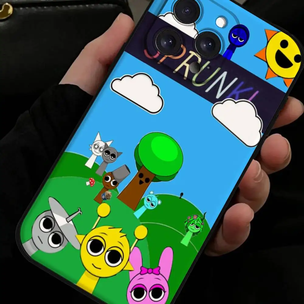 Funny Cartoon Sprunki Phone Ca - Phone Cases Quirky review and price
