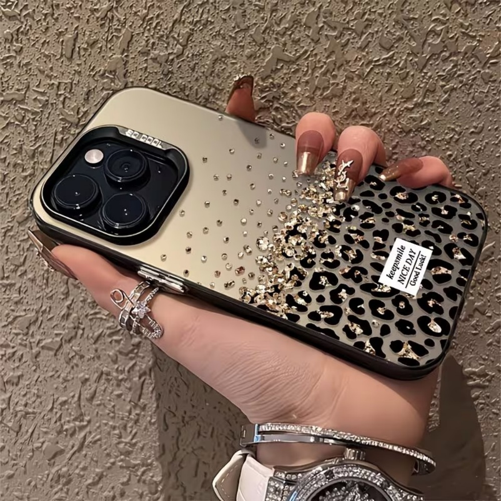 Leopard Speckled Gold Matte Fi - Phone Cases Rugged review and price