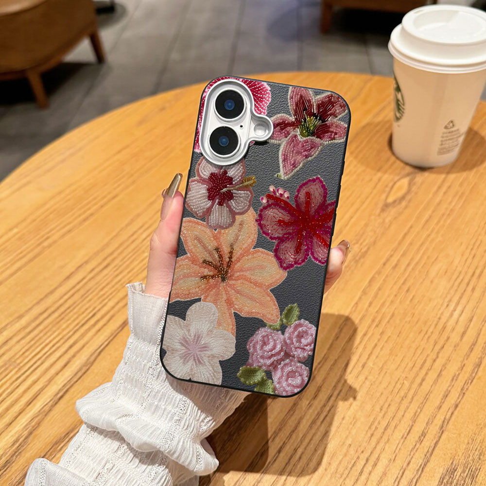 Luxury Flowers Phone Case For  - Phone Cases Xiaomi 15 review and price