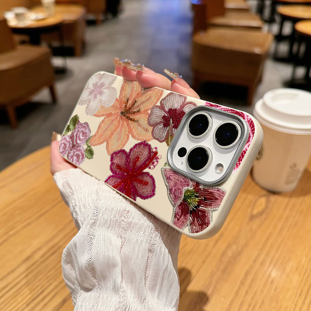 Luxury Flowers Phone Case For  - Phone Cases Xiaomi 15 review and price