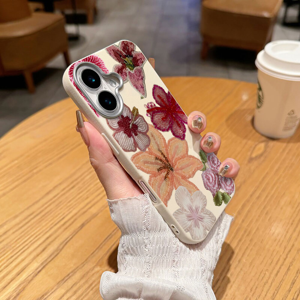 Luxury Flowers Phone Case For  - Phone Cases Xiaomi 15 review and price