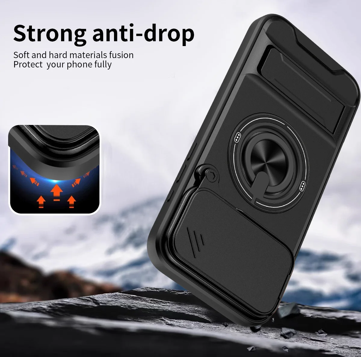 Magnetic Phone Case for IPhone - Ring Stand Case review and price
