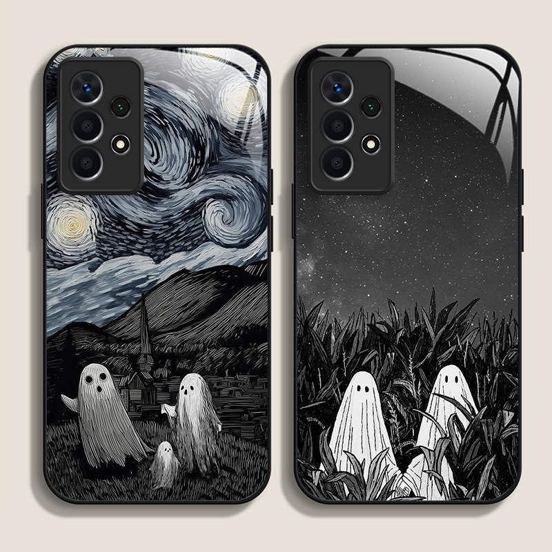 Funny Ghost Abstract Art Patte - Phone Cases Art review and price
