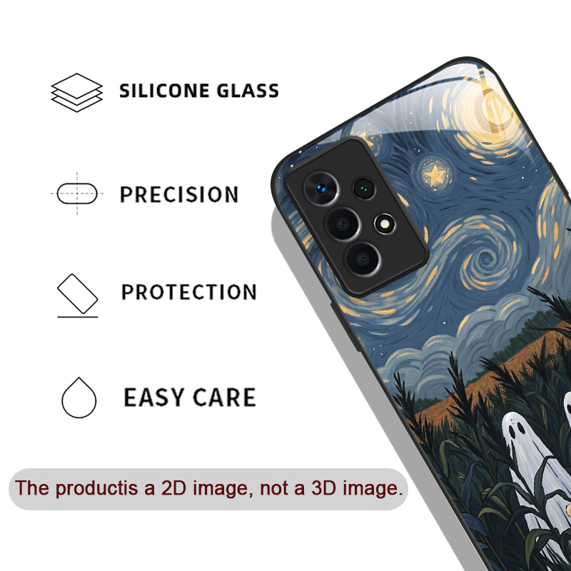 Funny Ghost Abstract Art Patte - Phone Cases Art review and price