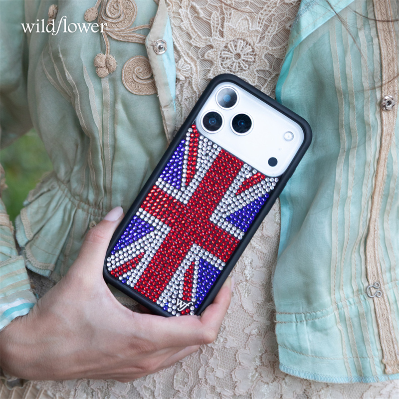 Sparkling Rhinestone Union Jac - Phone Cases Uk review and price
