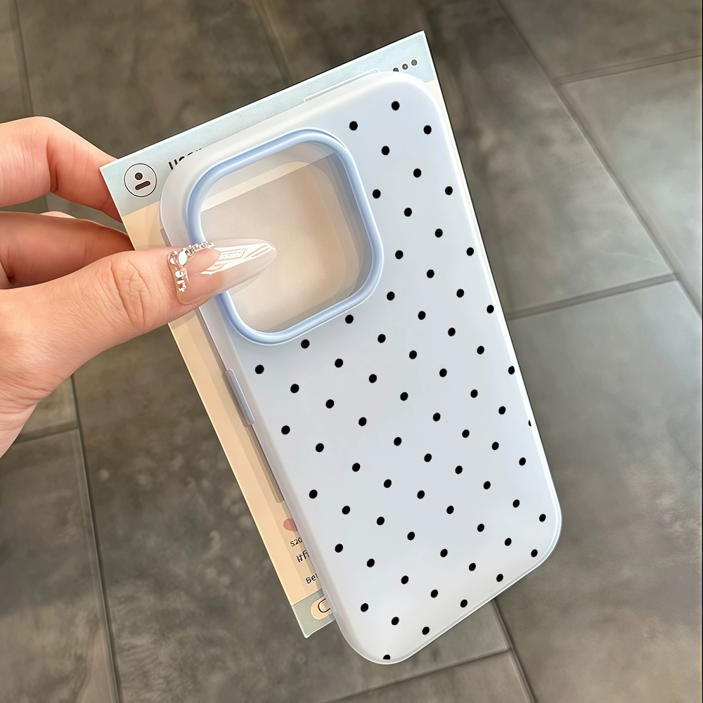 Minimalist Polka Dot Dustproof - Phone Cases Samsung S24 review and price