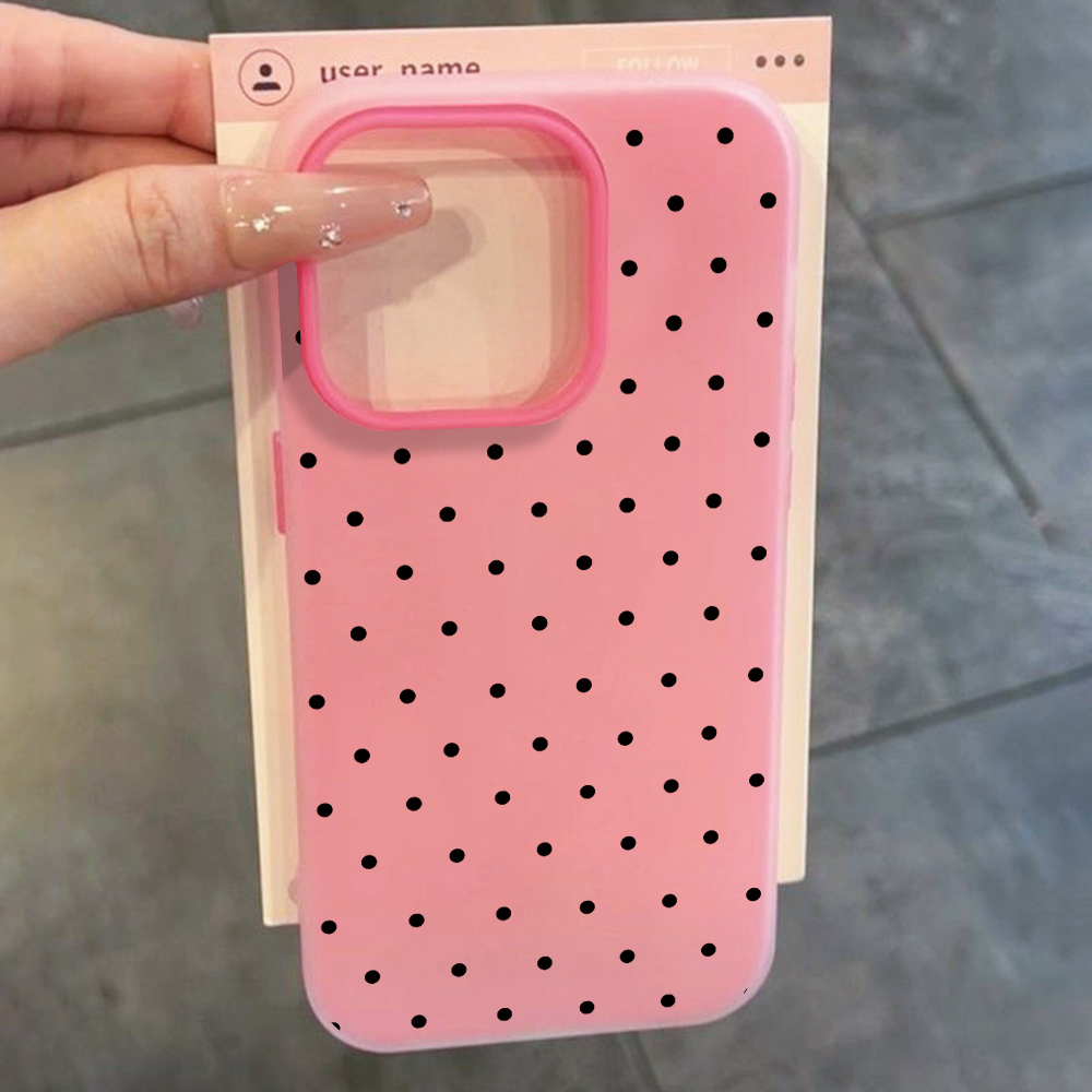 Minimalist Polka Dot Dustproof - Phone Cases Samsung S24 review and price