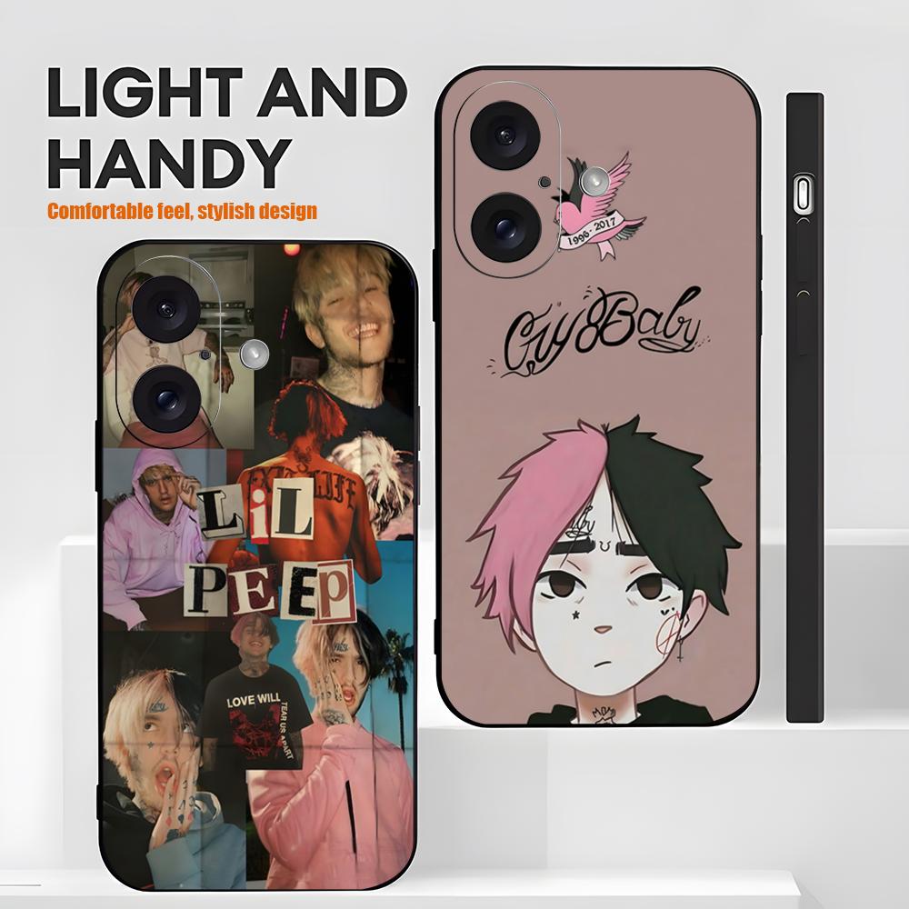 L-Lil Peep Famous Star Popular - Phone Cases Black review and price