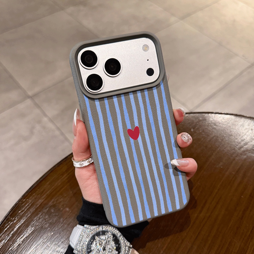 Vertical Stripes Hearts Phone  - Phone Cases Iphone 14 review and price