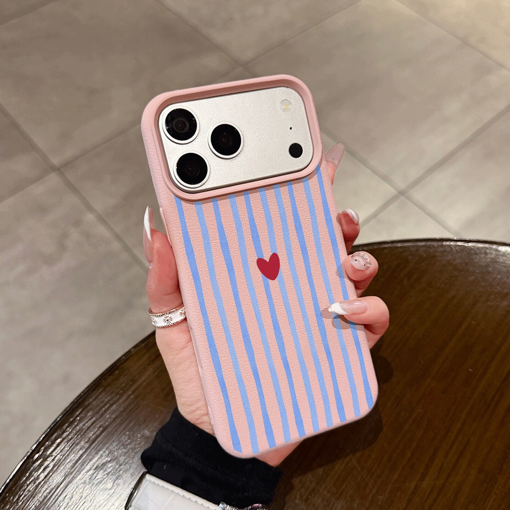 Vertical Stripes Hearts Phone  - Phone Cases Iphone 14 review and price