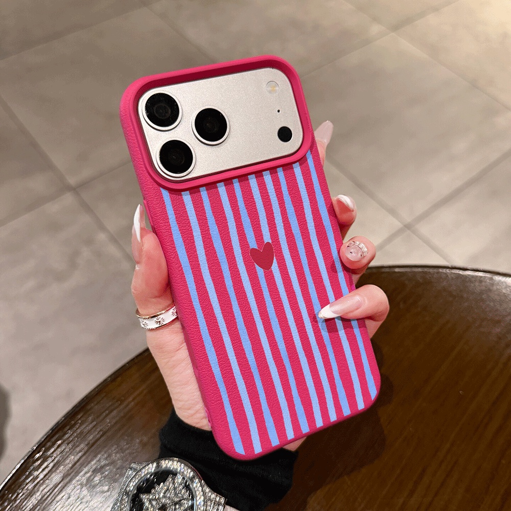 Vertical Stripes Hearts Phone  - Phone Cases Iphone 14 review and price