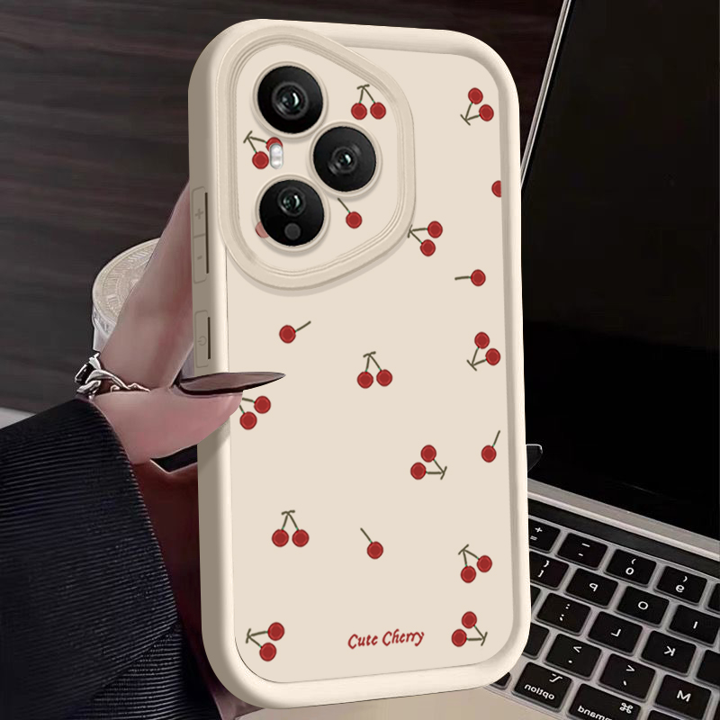 Mini Red Cherry Printed Soft T - Phone Cases Cherry review and price