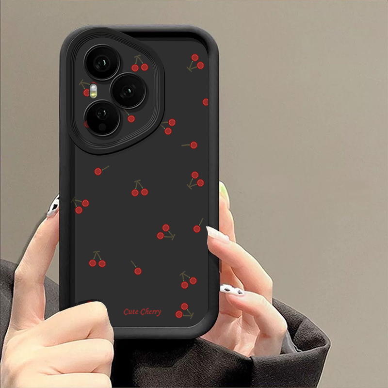 Mini Red Cherry Printed Soft T - Phone Cases Cherry review and price