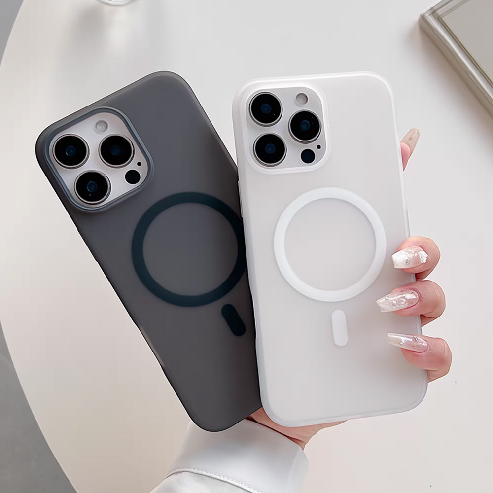 Luxury Matte For Magsafe Phone - Ring Stand Case review and price