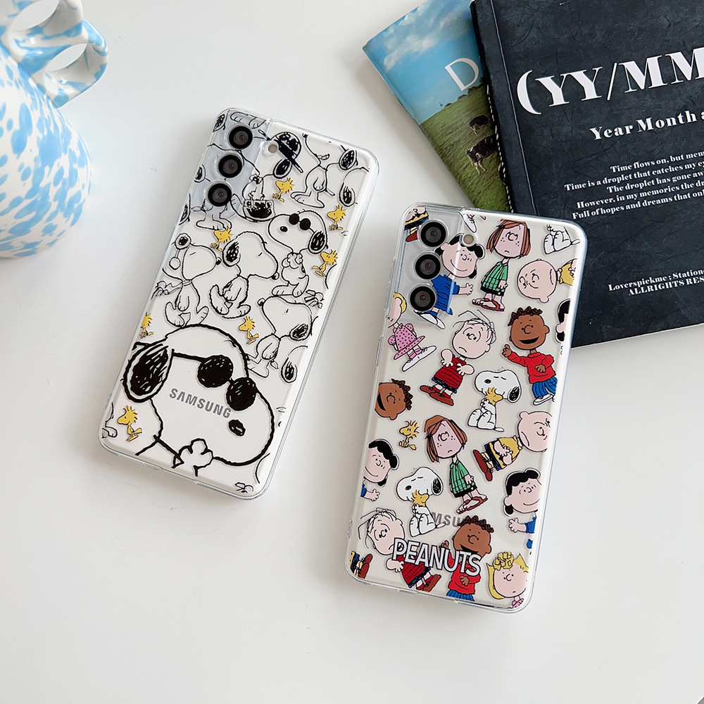 Cute Cartoon Peanut Snoopy Cha - Phone Cases Brown review and price