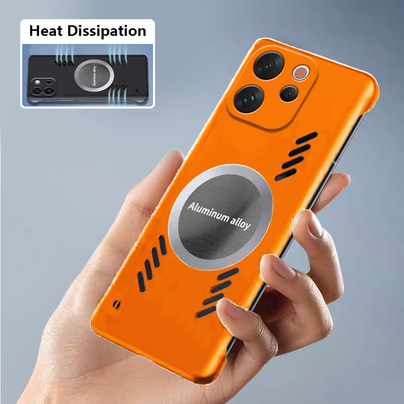 Biruiqu For VIVO V70 Bezel-les - Heat Dissipation Case review and price