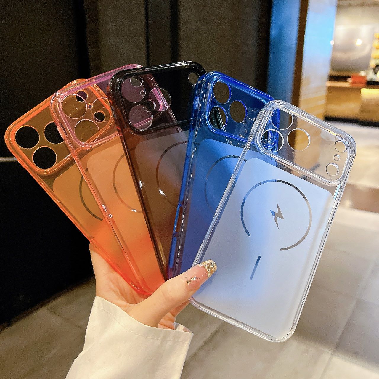 Shockproof Lightning Clear Pho - Phone Cases Loopy review and price