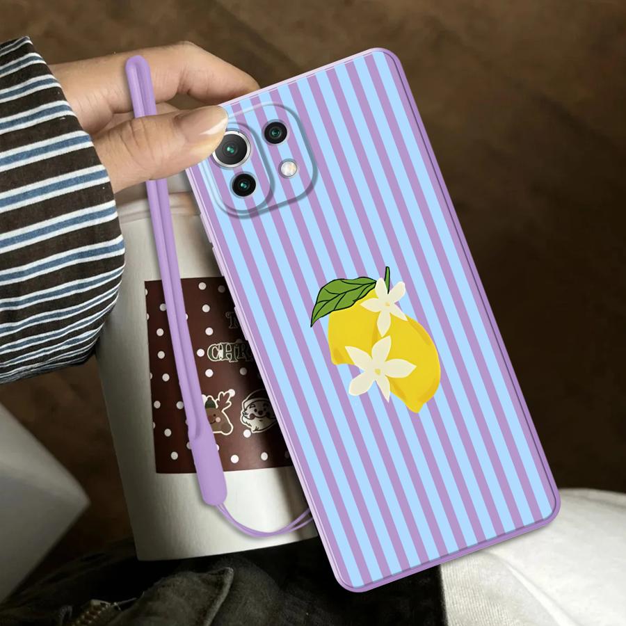 Lemon Cool Stripe Pattern Case - Phone Cases Xiaomi review and price