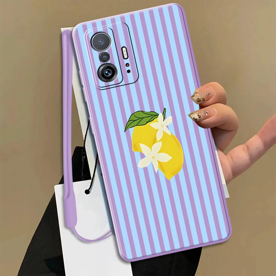 Lemon Cool Stripe Pattern Case - Phone Cases Xiaomi review and price