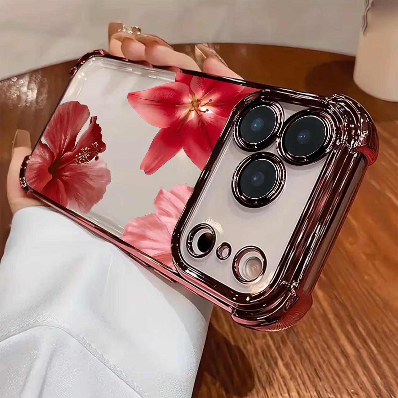 Simple Flower Print Phone Case - Phone Cases Durable review and price