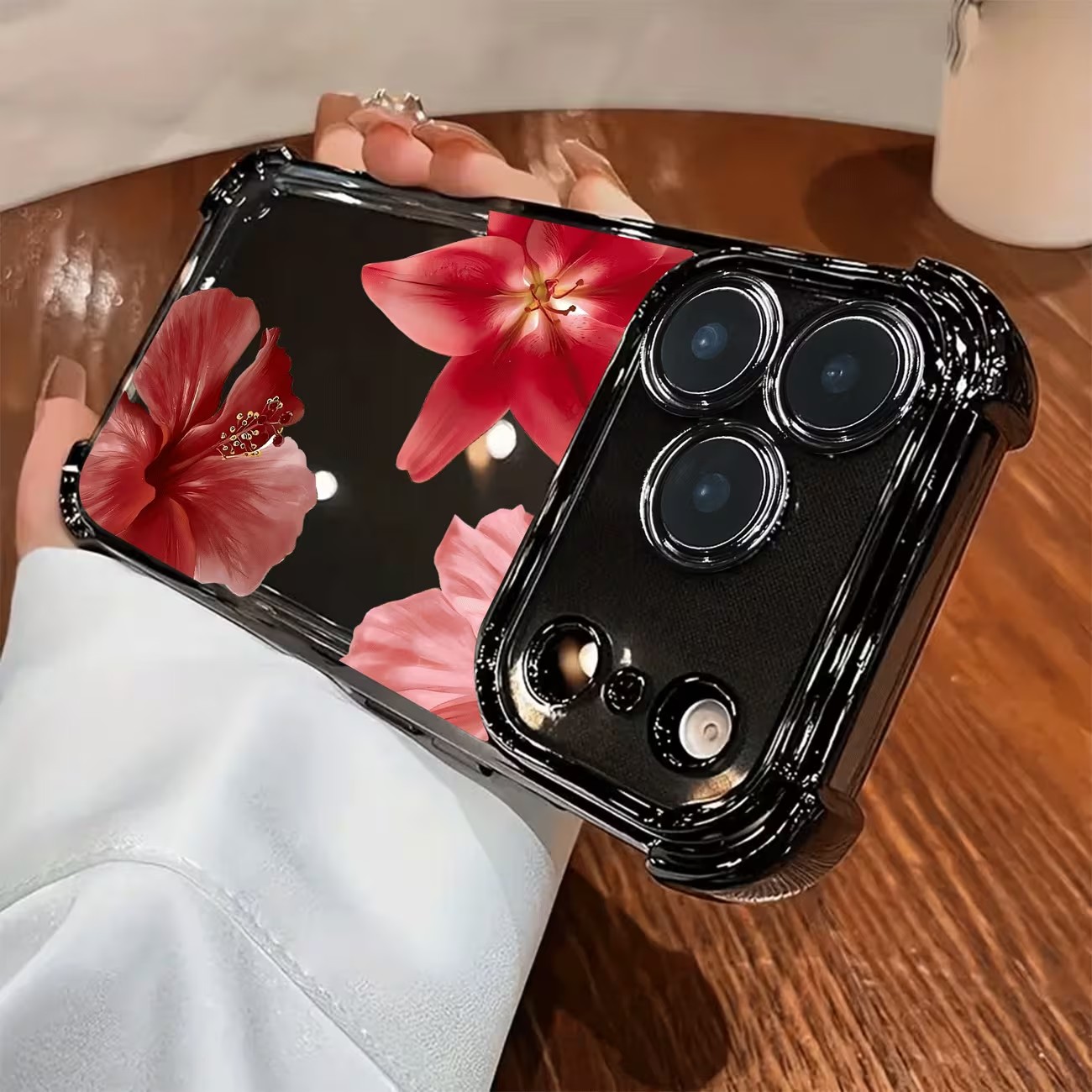 Simple Flower Print Phone Case - Phone Cases Durable review and price