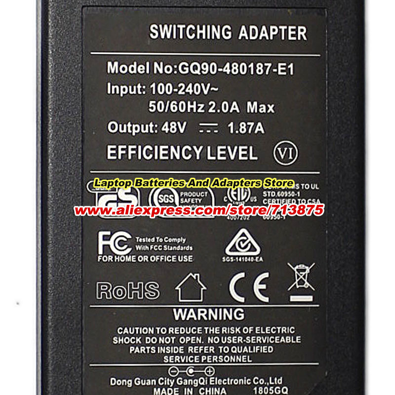 48V 1.87A 90W GQ90-480187-E1 A - Phone Cases Uk review and price