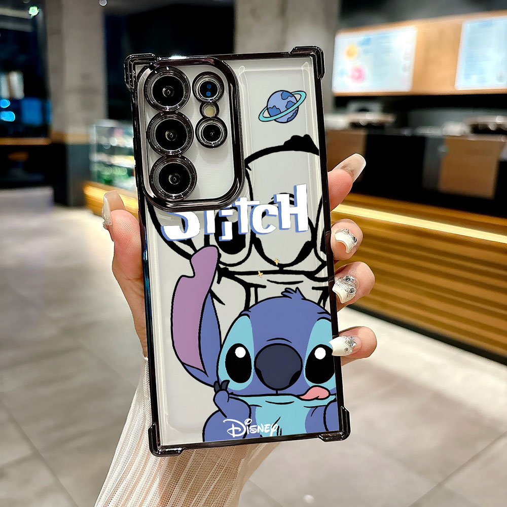 Stitch Line Background Silicon - Phone Cases Samsung S25 Fe review and price