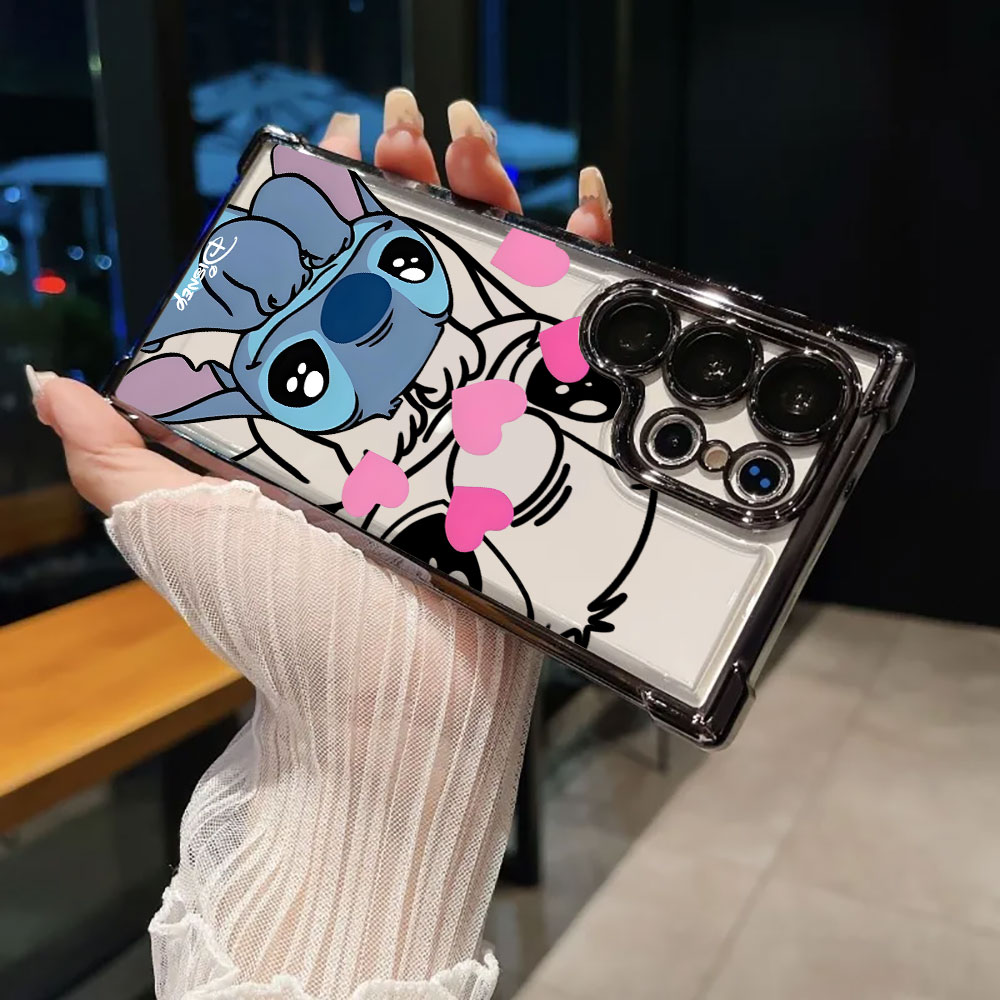 Stitch Line Background Silicon - Phone Cases Samsung S25 Fe review and price