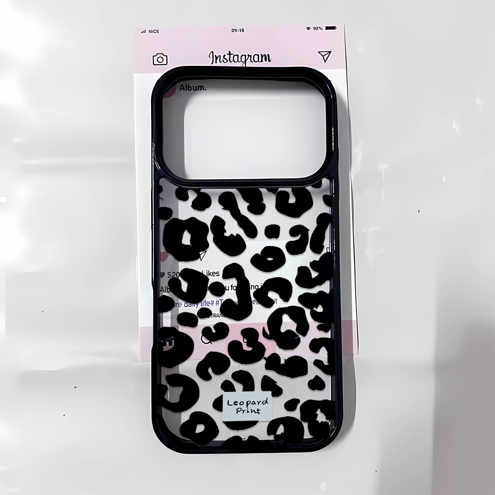 Wild Pattern Black Phone Case  - Phone Cases Best review and price